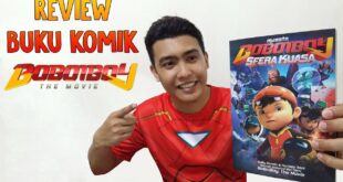 Review Buku Komik Boboiboy: The Movie ( Boboiboy: The Movie Comic Review )
