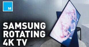 Samsung's New Vertical 4K TV ROTATES | CES 2020