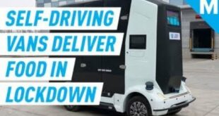 Self-Driving Vans Are Delivering Food During Coronavirus Pandemic  | Mashable