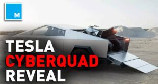 Telsa's CYBERQUAD ATV Revealed by Elon Musk | Mashable News