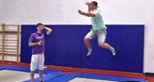 Trampoline Charades Battle | Dude Perfect