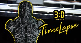 3D Printer Timelapse - DC Comics Brainiac 4K  (ORIGINAL PRUSA i3 mk3)