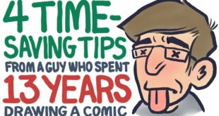 4 Time-Saving Tips (from a guy who spent 13 YEARS drawing a comic)
