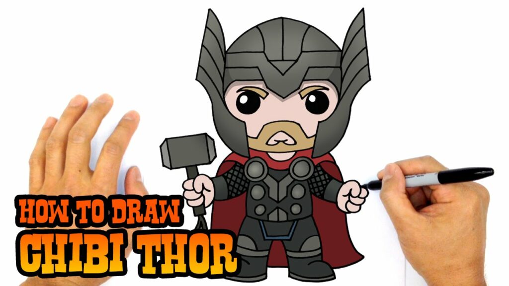 How to Draw Thor | The Avengers - Epic Heroes Entertainment Movies Toys TV  Video Games News Art