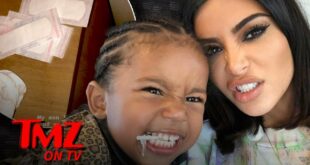 Kim Kardashian Son, Saint, Says She Is 11 And Leaves Him Alone | TMZ TV