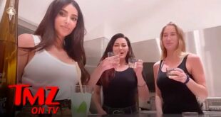 Kim Kardashian Takes Tequila Shots While Studying for Her Law Degree | TMZ TV