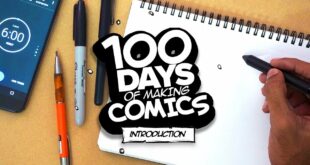 MAKING A COMIC BOOK IN 100 DAYS - Intro