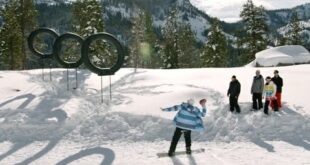 Mountain Top Snow Battle | Dude Perfect