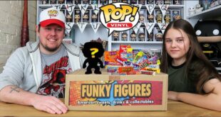 = NEW BOX = Unboxing A Funko Pop & American Sweets Mystery Box From Funky Figures - UK