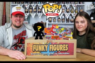 = NEW BOX = Unboxing A Funko Pop & American Sweets Mystery Box From Funky Figures - UK