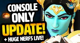 Overwatch - CONSOLE ONLY UPDATE! + Huge Widow NERF LIVE!