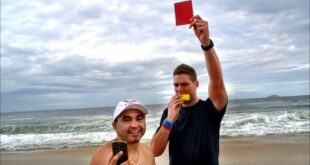 dude perfect red cards in rio Prank video funny brazil