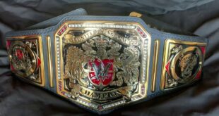 Review of the stunning Deluxe WWE UK Championship Title Replica Belt