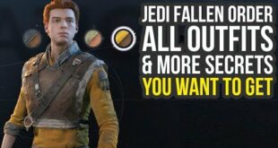 Star Wars Jedi Fallen Order All Outfits & More Secrets! (Star Wars Jedi Fallen Order Outfits