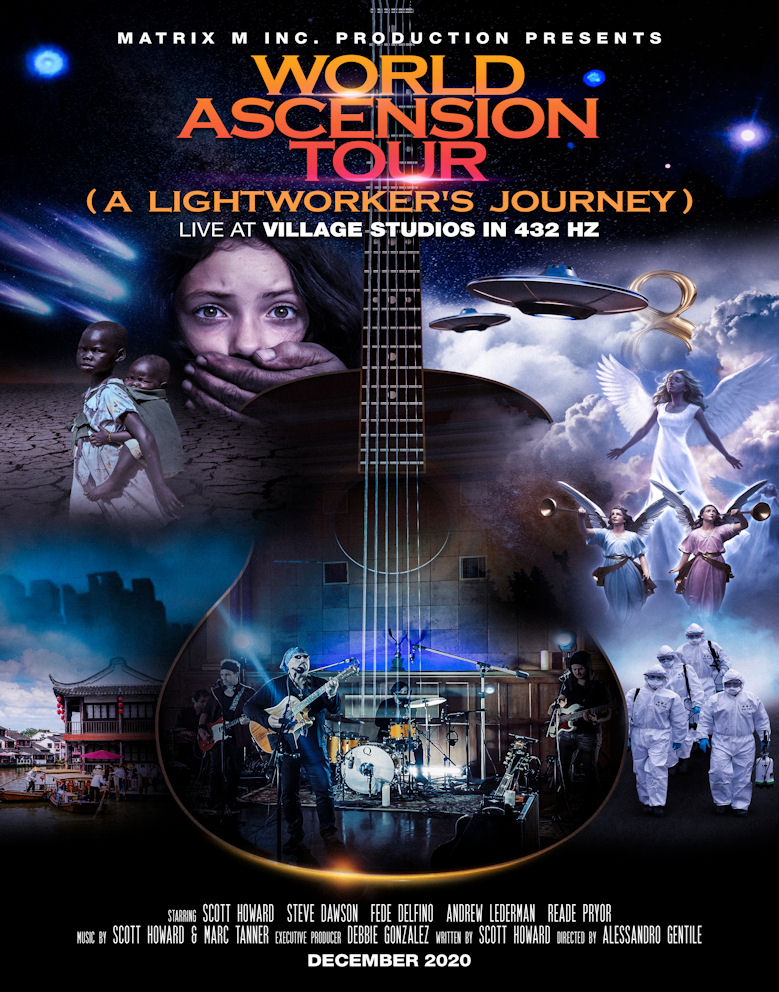 World Ascension Tour (A Lightworker’s Journey) Live at Village Studios in 432 Hz Concert Film Review