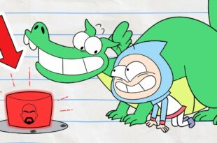 BUTTON PUSHERS! Boy & Dragon | Animated Cartoons Characters | Animated Short Films
