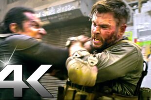 Chris Hemsworth Street Fight Scene (NEW 2020) EXTRACTION Ultra 4K HD