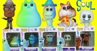 Disney Pixars Soul Official Funko Pop 2020 Collection with 22 and Mr Mittens