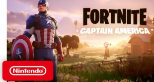 Fortnite Chapter 2 - Season 3 | Captain America Outfit Trailer - Nintendo Switch