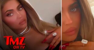 Kylie Jenner Gets Backlash For Showing Off Huge Diamond Ring | TMZ TV