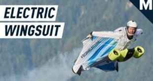 The World's First Electric Wingsuit Can Fly At 186 MPH | Mashable