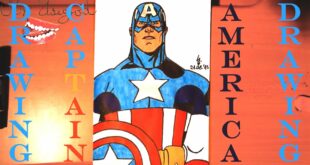 How to Draw CAPTAIN AMERICA EASY | Marvel Superheroes | #MrUsegoodART