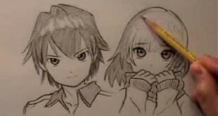 How to Draw Manga Hair, Male and Female