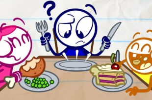 Pencilmate's Food is GONE? | Animated Cartoons Characters | Animated Short Films