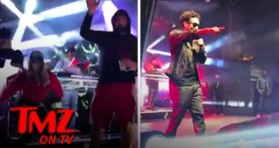 Rob Gronkowski & GF Camille Kostek Dance with At SB Victory Bash! | TMZ TV