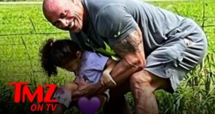 The Rock Posts Relatable Parenting Photo And Gets Dad Shamed | TMZ TV