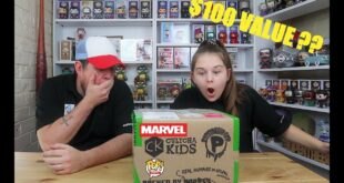 Unboxing A 6x Funko Pop Marvel Mystery Box From Popcultcha - Guaranteed $100 Value - UK