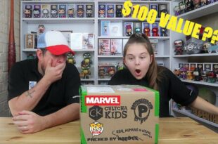 Unboxing A 6x Funko Pop Marvel Mystery Box From Popcultcha - Guaranteed $100 Value - UK