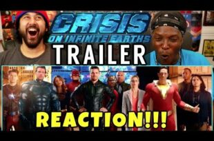 CRISIS ON INFINITE EARTHS (DC) - Theatrical Trailer | REACTION!!!