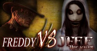 Freddy vs Jeff the Killer Movie Creepypasta meets Nightmare on Elm St.