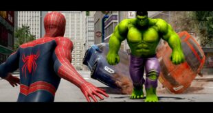 HULK VS SPIDERMAN (2002) Animated Short | Marvel Fight