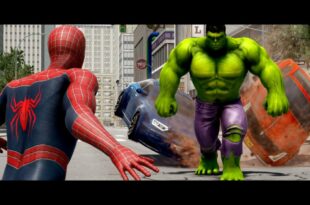 HULK VS SPIDERMAN (2002) Animated Short | Marvel Fight