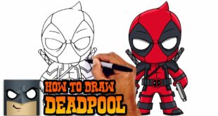 How to Draw Deadpool | Deadpool 2