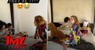 J Lo's Twins Celebrate 13th Birthday With Breakfast In Bed | TMZ TV