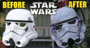 The Black Series Stormtrooper Helmet Makeover- Chris' Custom Collectables!