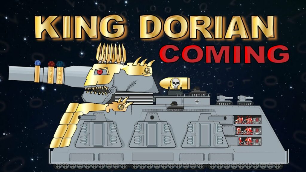King Dorian goes to king Winger - Cartoons about tanks