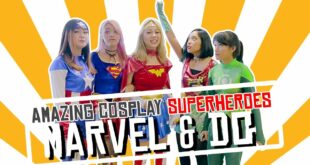 Amazing Cosplay SuperHeroes! Marvel Vs DC