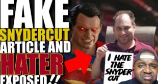 EXPOSED! Haters Are Back Spreading Lies On DCEU Snyder Cut | Zack Snyder Snyderverse