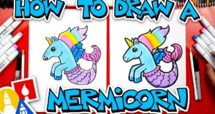 How To Draw A Mermicorn  - #stayhome and draw #withme