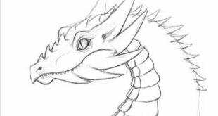 How to draw a dragon - 10 minute fast doodle 1