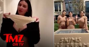 Kim K Selling Underwear With A Side Of Ice Cream! | TMZ TV