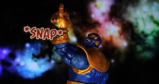 MARVEL LEGENDS THANOS THE INFINITY GAUNTLET DELUXE ACTION FIGURE REVIEW