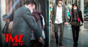 Nic Cage Shows His Wife His Hollywood Walk Of Fame Star | TMZ TV