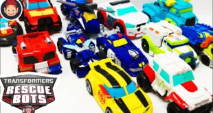 Transformers Toys Rescue Bots Academy Collection With Bumblebee Optimus Prime