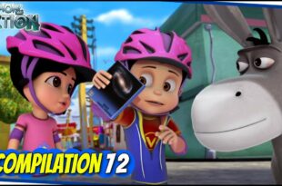 Vir The Robot Boy | Animated Series For Kids | Compilation 72 | WowKidz Action