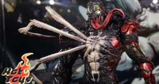 [First Look!] Hot Toys "Marvel's Spider-Man: Maximum Venom"  Venomized Iron Man